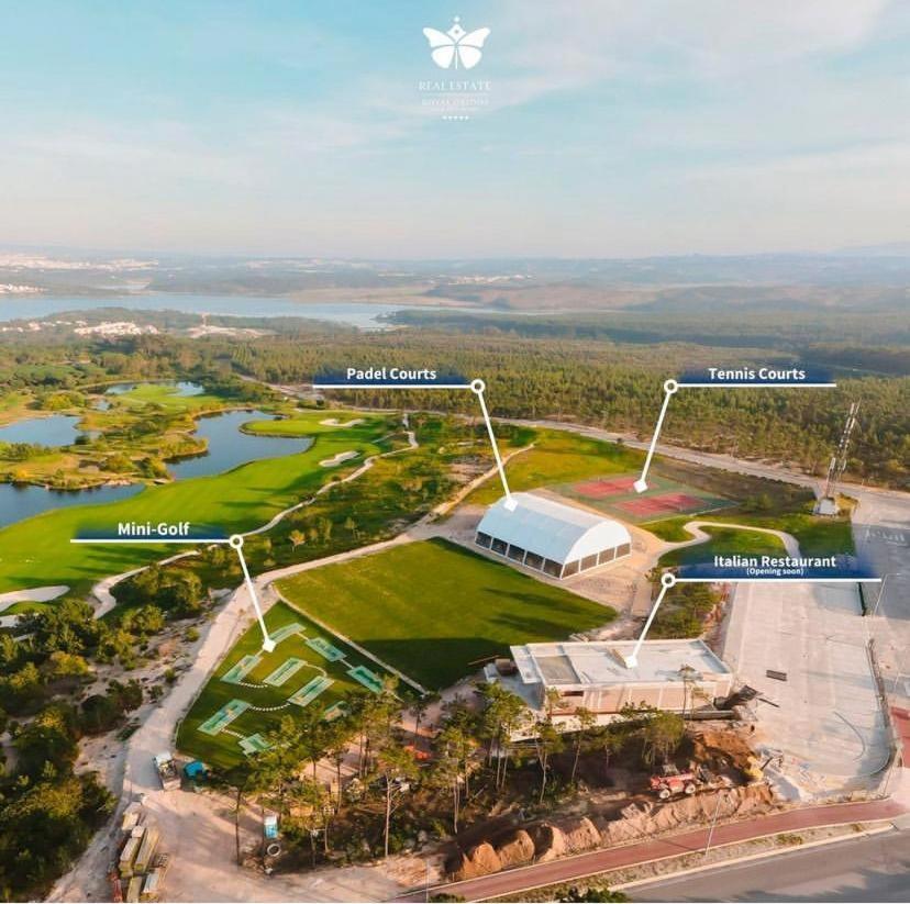 Royal Obidos Scenic Resort Praia del Rei Eksteriør bilde Aerial view of the facilities